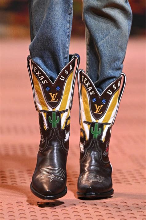 lv combat boots|louis vuitton cowboy boots.